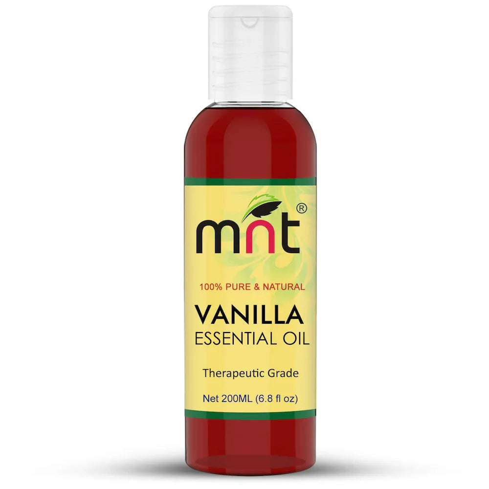 Vanilla Essential Oil 100% Pure Natural & Undiluted Therapeutic Grade & Aromatherapy for Hair Care and Skin Care