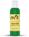 MNT Vetiver Essential Oil 100% Pure Natural & Therapeutic Grade for Aromatherapy, Massage, Hair Care and Skin Care (15ML)