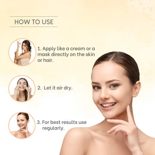 KAZIMA Aloe Papaya Gel with Pure Aloe Vera, Papaya & Vitamin C, E for Face, Skin & Hair - Moisturizing, Skin Brightening, Acne Scars, Wrinkles, Sunburn & Dark Circles